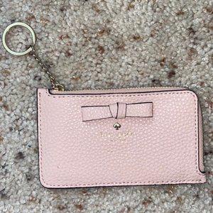 KATE SPADE tutu pink wallet card holder